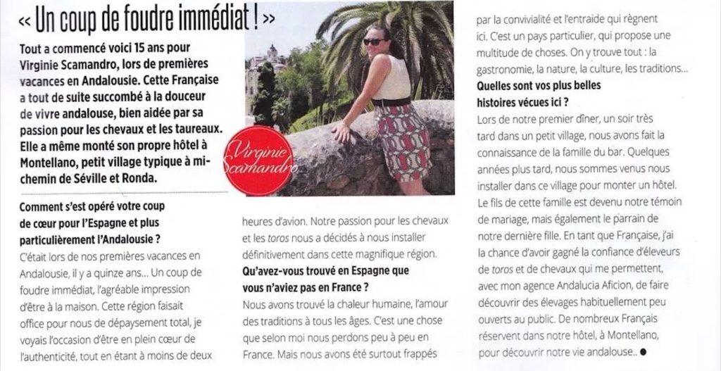 Extrait du Magazine Destination Espagne - cliquez pour voir