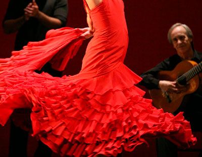 Un spectacle de Flamenco en directe