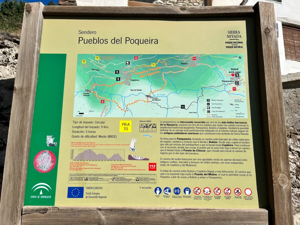 Randonnée dans les Alpujarras
