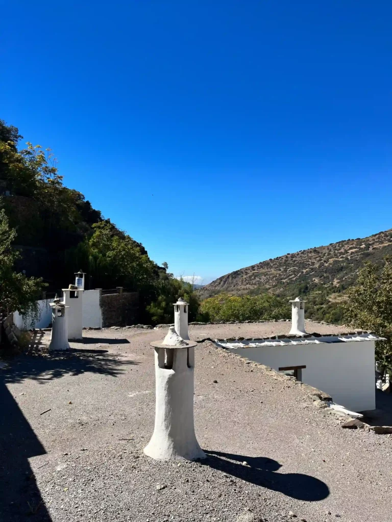 Cheminées typiques dans l'Alpujarra