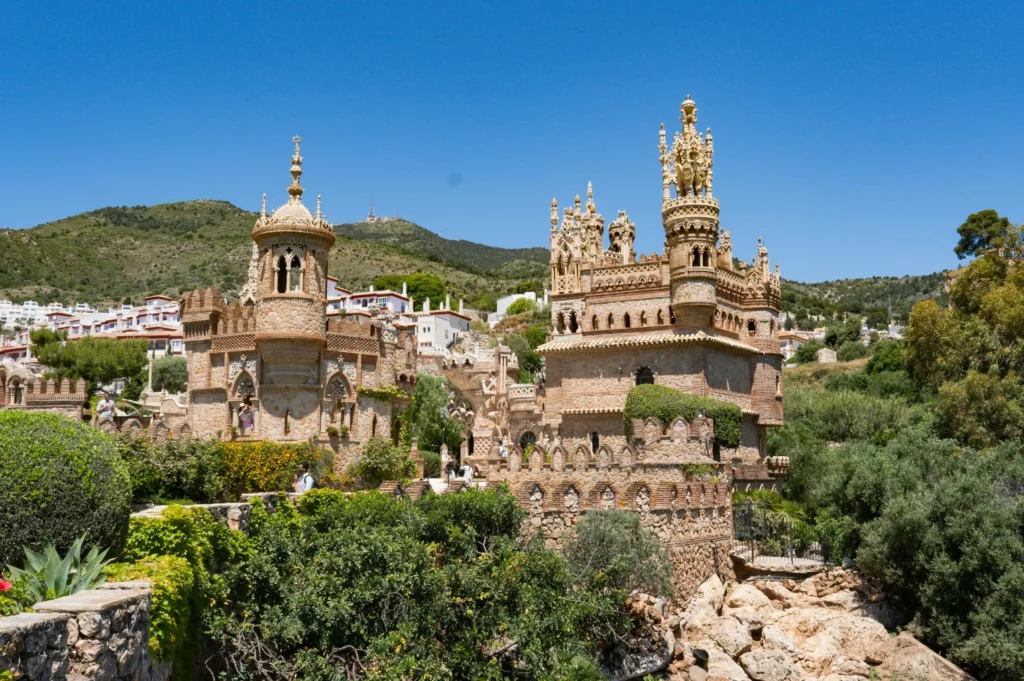Le château de Colomares à Benalmadena en Andalousie